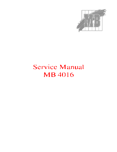 MB sm 4016  . Rare and Ancient Equipment MB black-n-white-printers 4016 service manual sm_4016.rar