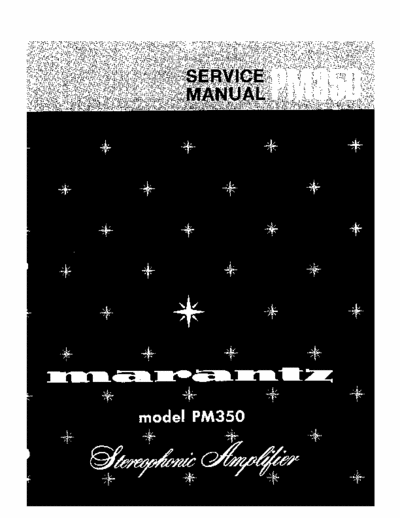 Marantz PM350 integrated amplifier