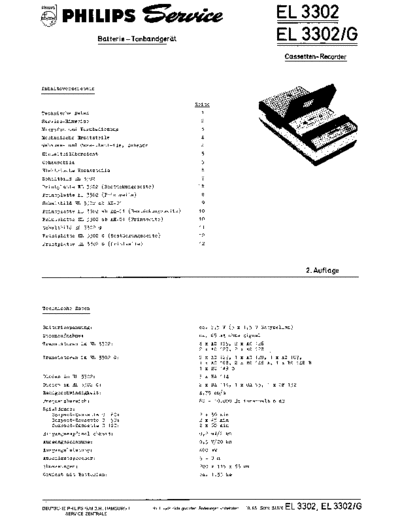 Philips EL3302 service manual