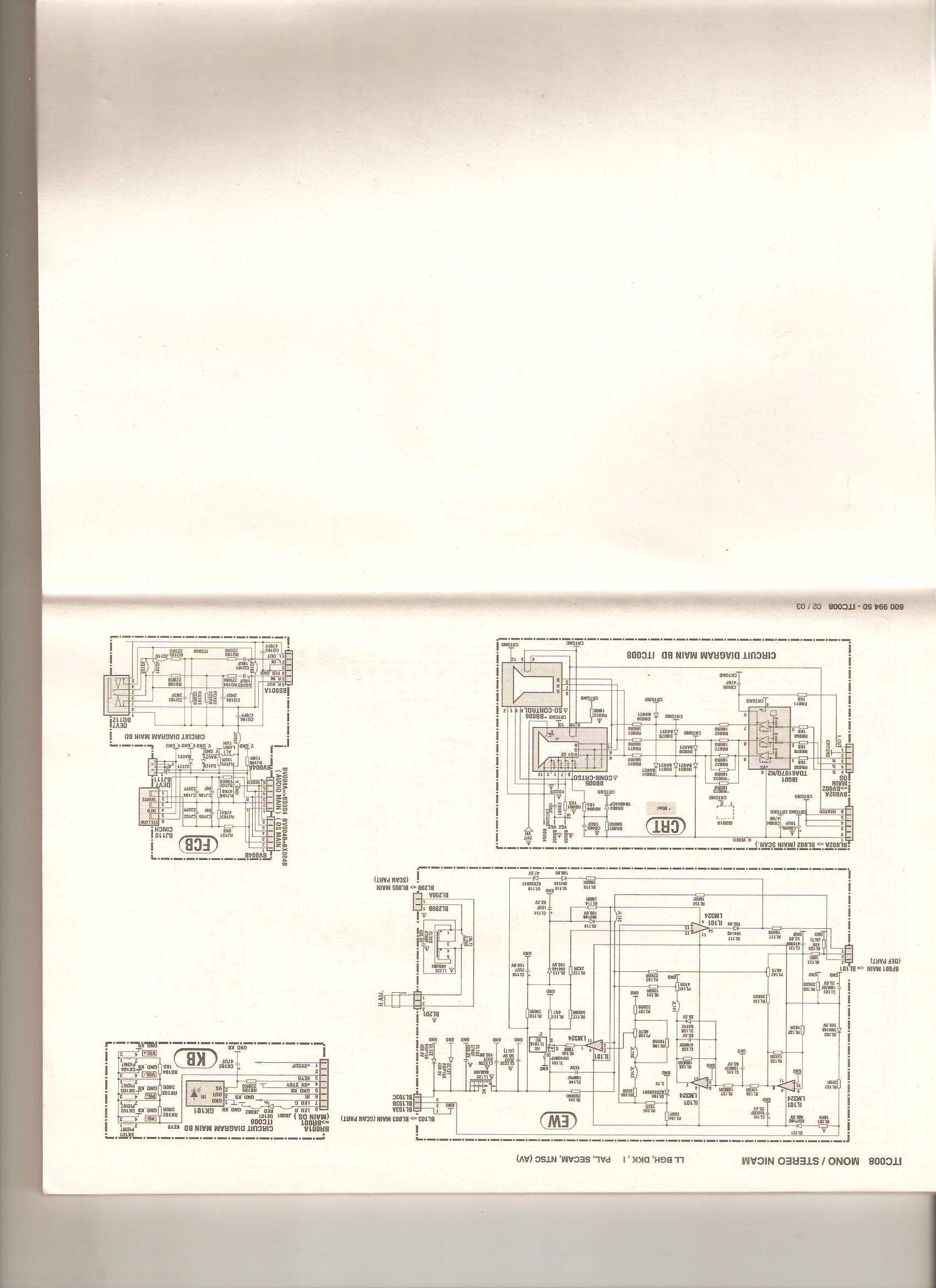  thomson 29dm182 shema