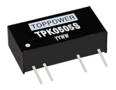 Top Power DC/DC Converters/TPK0505S- 3kVDC Isolated 2W Summary Description:
" 3kVDC Isolated 2W Single and dual Output DC/DC Converters
The TPK series of industrial temperature range DC/DC converters, available industry standard SIP packaging,The TPK offers 3KVDC isolation with 5V output minimum efficiency of 80% at 2W. The un-regulated TPK series has output voltage set point accuracy of 6% in conjunction with excellent load regulation for this converter.
"
Basic Terms:
1 Type TPK Series
2 Efficiency from 80%
3 Power density 1.33W/cm3
4 Pinout Industry standard pinout
5 Related certificate RoHS compliant
6 Isolation voltage 3kVDC (1 minute)
7 Input voltage 5V , 12V
8 Output voltage 5V, 9V, 12V, 15V
9 Wide temperature at full2 Watt load,-40 degree centigrade to 85 degree centigrade.
10 Package material UL 94V-0 package material
11 Temprature characteristic Wide temperature performance at full 1 Watt load,-40 degree centigrade to 85 degree centigrade
12 MOQ 1 pc (no ltimited for considered the long coorperation relations)
13 Terms of payment Western Union,T/T
14 Terms of delivery DHL / UPS / EMS / TNT
15 Delivery time 7-12 working days