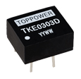 Top Power dc-dc converter TKE0303D-1W Summary Description:
" 3kVDC Isolated 2W Single and dual Output DC/DC Converters
The TPK series of industrial temperature range DC/DC converters, available industry standard SIP packaging,The TPK offers 3KVDC isolation with 5V output minimum efficiency of 80% at 2W. The un-regulated TPK series has output voltage set point accuracy of 6% in conjunction with excellent load regulation for this converter.
"
Basic Terms:
1 Type TPK Series
2 Efficiency from 80%
3 Power density 1.33W/cm3
4 Pinout Industry standard pinout
5 Related certificate RoHS compliant
6 Isolation voltage 3kVDC (1 minute)
7 Input voltage 5V , 12V
8 Output voltage 5V, 9V, 12V, 15V
9 Wide temperature at full2 Watt load,-40 degree centigrade to 85 degree centigrade.
10 Package material UL 94V-0 package material
11 Temprature characteristic Wide temperature performance at full 1 Watt load,-40 degree centigrade to 85 degree centigrade
12 MOQ 1 pc (no ltimited for considered the long coorperation relations)
13 Terms of payment Western Union,T/T
14 Terms of delivery DHL / UPS / EMS / TNT
15 Delivery time 7-12 working days