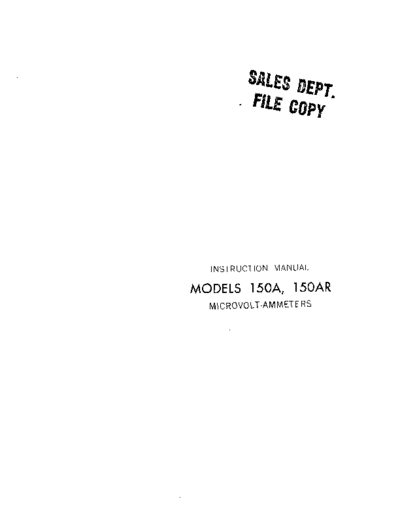 Keithley 150A(Models150A 252C150AR)  Keithley 150 150A(Models150A_252C150AR).pdf