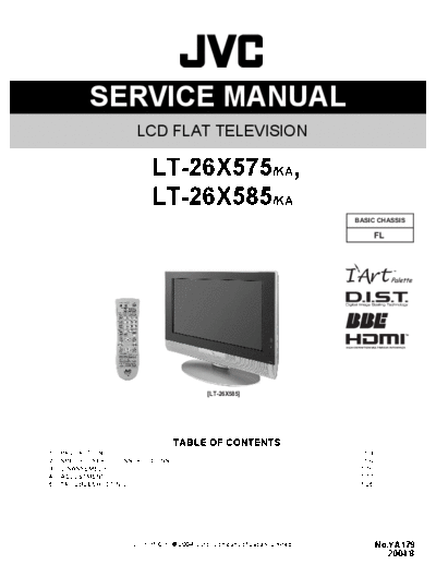 JVC JVC FL LT-26X575-KA LCD TV [SM]  JVC Monitor JVC_FL_LT-26X575-KA_LCD_TV_[SM].pdf