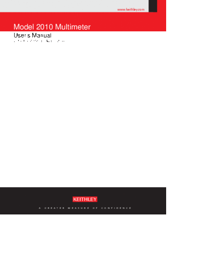 Keithley 2010-900-01 um  Keithley 2010 2010-900-01_um.pdf