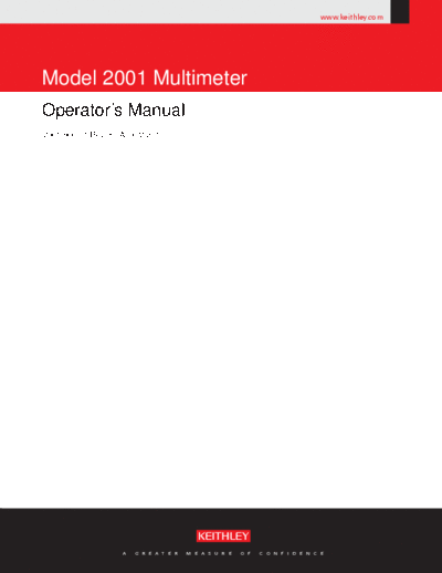 Keithley 2001-900-01 (K - Aug 2010)  Keithley 2001 2001-900-01 (K - Aug 2010).pdf
