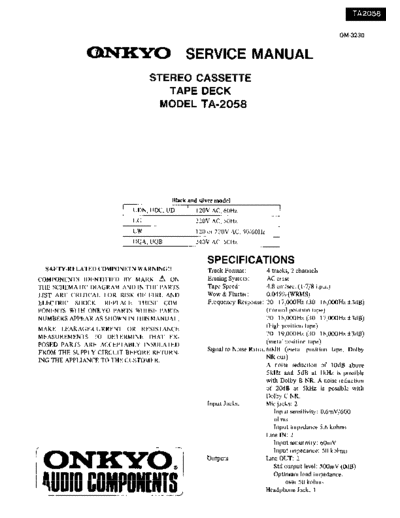 ONKYO hfe onkyo ta-2058 service  ONKYO Audio TA-2058 hfe_onkyo_ta-2058_service.pdf