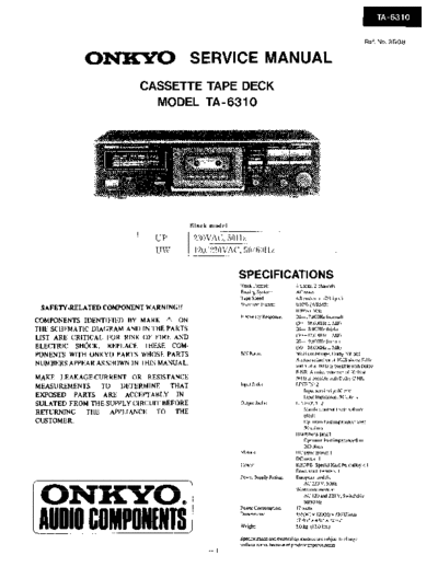 ONKYO hfe onkyo ta-6310 service  ONKYO Audio TA-6310 hfe_onkyo_ta-6310_service.pdf