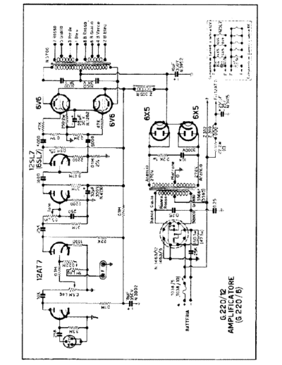 GELOSO Geloso G220-6 G220-12 Amplifier  GELOSO Geloso G220-6 G220-12 Amplifier.pdf