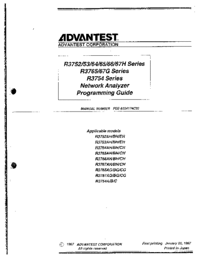 Advantest ADV R3752 252C 53 252C 64 252C 65 252C 66 252C 67H Series 252C R3765 252C 67G Series 252C R3754 Seri Advantest ADV R3752_252C 53_252C 64_252C 65_252C 66_252C 67H Series_252C R3765_252C 67G Series_252C R3754 Series Programming Guide.pdf