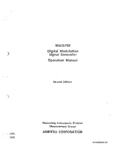 Anritsu ANRITSU MG3670B Operation  Anritsu ANRITSU MG3670B Operation.pdf