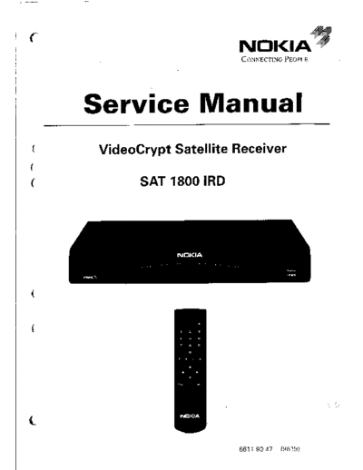 NOKIA nokia-sat-1800ird 811  NOKIA Sat nokia-sat-1800ird_811.pdf