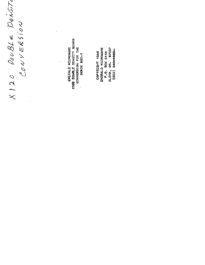 xerox Emerald X120 Double-Density Board  xerox 820 Emerald_X120_Double-Density_Board.pdf