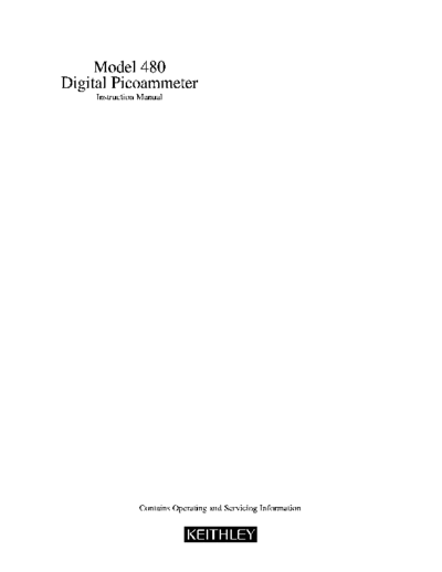 Keithley Keithley Model 480 Picoammeter Complete  Keithley 480 Keithley_Model_480_Picoammeter_Complete.pdf