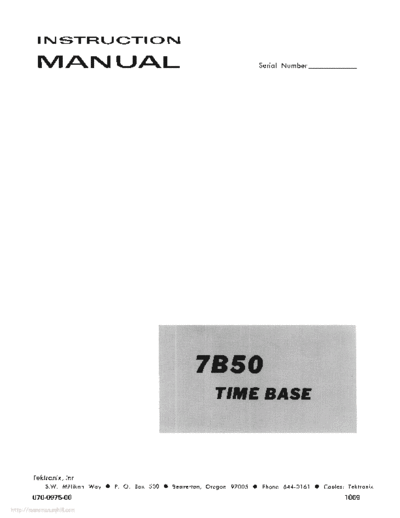 Tektronix 7b50  Tektronix 7b50.pdf