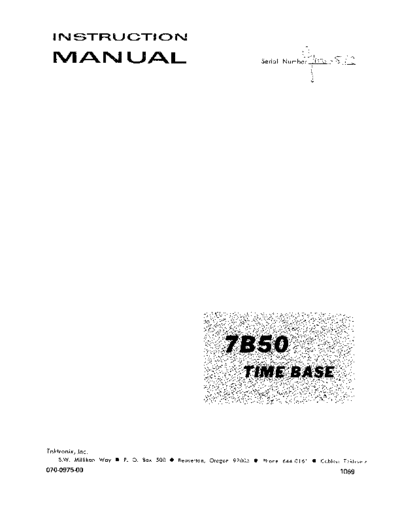 Tektronix 7B50 In  Tektronix 7B50_In.pdf