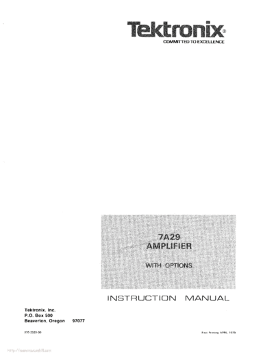 Tektronix 7a29  Tektronix 7a29.pdf