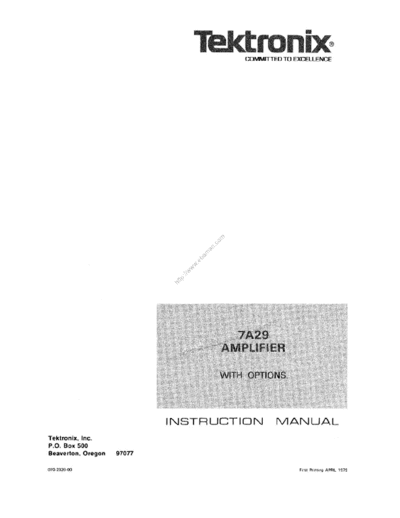 Tektronix 7a29  Tektronix 7a29 .pdf