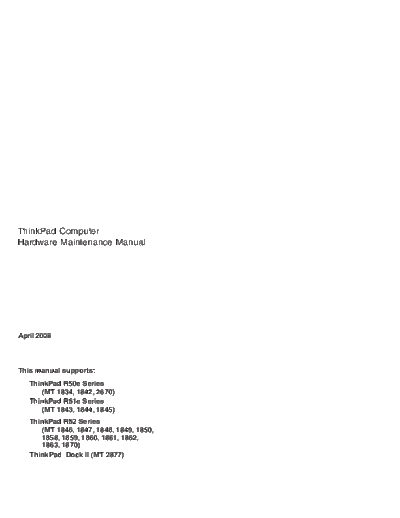IBM thinkpad r50e r51e r52  IBM thinkpad r50e r51e r52.pdf