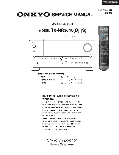 ONKYO hfe onkyo tx-nr3010 service en  ONKYO Audio TX-NR3010 hfe_onkyo_tx-nr3010_service_en.pdf