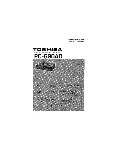 TOSHIBA hfe toshiba pc-g90ad service  TOSHIBA Audio PC-G90AD hfe_toshiba_pc-g90ad_service.pdf