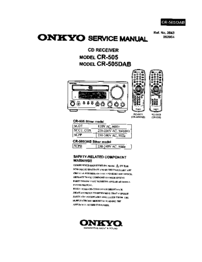 ONKYO hfe onkyo cr-505 505dab service en  ONKYO Audio CR-505 hfe_onkyo_cr-505_505dab_service_en.pdf