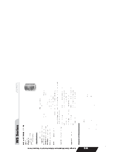 Junzl [screw-terminal] WS Series  . Electronic Components Datasheets Passive components capacitors Junzl Junzl [screw-terminal] WS Series.pdf