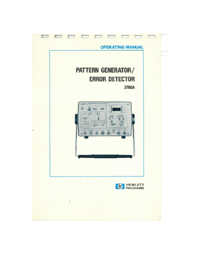 Agilent 03780-90021 3780A OpSvc  Agilent 03780-90021 3780A OpSvc.pdf