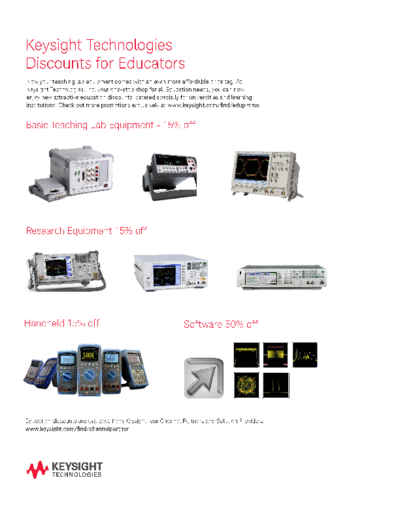 Agilent 5990-5208EN Discounts for Educators - Flyer c20140819 [2]  Agilent 5990-5208EN Discounts for Educators - Flyer c20140819 [2].pdf