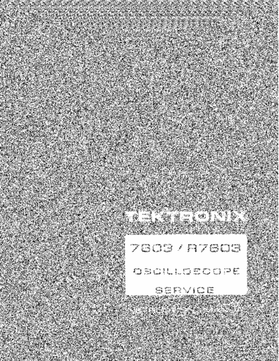 Tektronix 7603sm  Tektronix 7603sm.pdf
