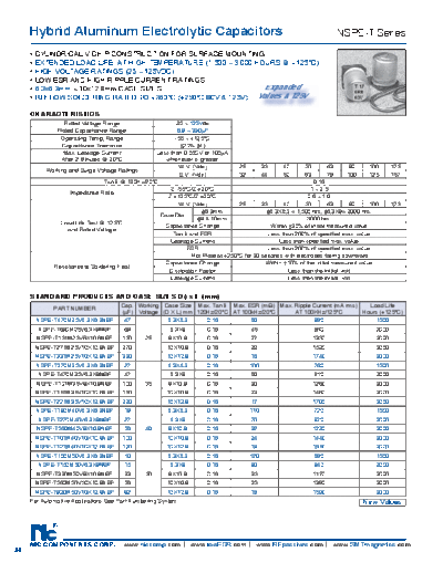 NIC [polymer smd] NSPE-T Series  . Electronic Components Datasheets Passive components capacitors NIC NIC [polymer smd] NSPE-T Series.pdf