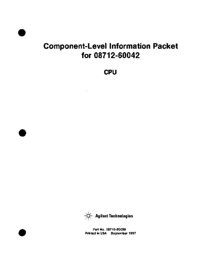 Agilent A2 CPU  Agilent 871X A2 CPU.pdf