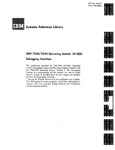 IBM C28-6803-1 7040dbg  IBM 7040 C28-6803-1_7040dbg.pdf