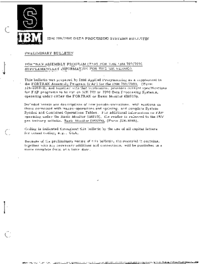IBM J28-6186-32K-FAP  IBM 7090 J28-6186-32K-FAP.pdf