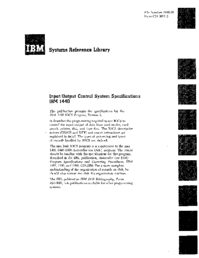 IBM C24-3011-5 1440 IOCS Nov64  IBM 144x C24-3011-5_1440_IOCS_Nov64.pdf