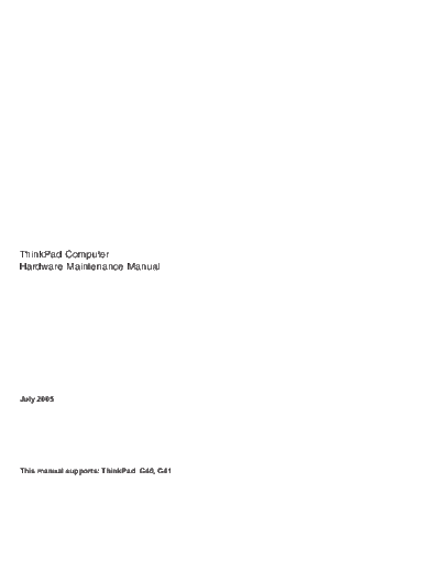 IBM g40-g41  IBM thinkpad g40-g41.pdf