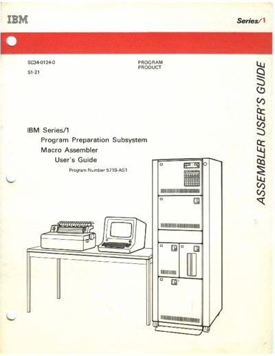 IBM SC34-0124-0 Program Preparation System Macro Assembler Feb77  IBM series1 SC34-0124-0_Program_Preparation_System_Macro_Assembler_Feb77.pdf