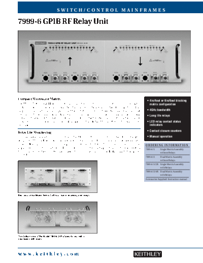 Keithley 7999-6 DS  Keithley 7999 7999-6_DS.pdf