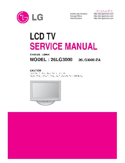 LG LG 26LG3000-ZA LD84A [SM]  LG Monitor LG_26LG3000-ZA_LD84A_[SM].pdf