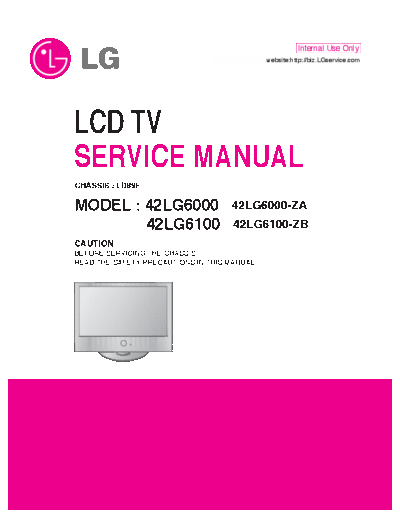 LG LG 42LG6000 ZA 42LG6100 ZA [SM]  LG Monitor LG_42LG6000_ZA_42LG6100_ZA_[SM].pdf