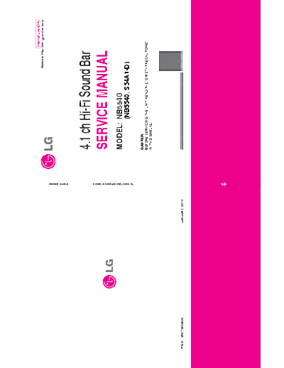 LG LG NB5540 AFN75854849  LG Audio NB5540 LG_NB5540_AFN75854849.pdf