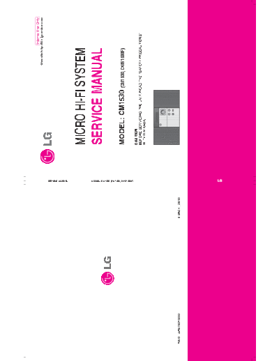 LG LG+CM1530-AU  LG Audio CM1530 LG+CM1530-AU.pdf