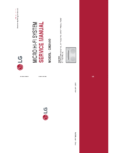 LG service  LG Audio CM2540 service.pdf