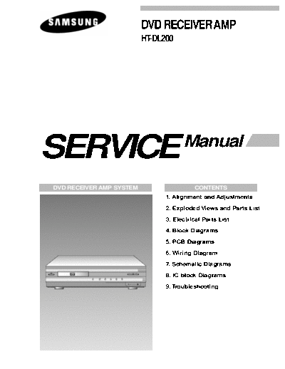 Samsung SAMSUNG HT-DL200  Samsung Audio HT-DL200 SAMSUNG_HT-DL200.pdf