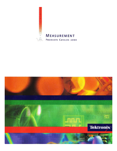 Tektronix Tektronix2000MeasurementProducts  Tektronix publikacje Tektronix2000MeasurementProducts.pdf