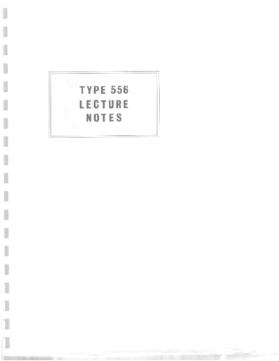 Tektronix 556 Lecture Notes  Tektronix publikacje 556_Lecture_Notes.pdf