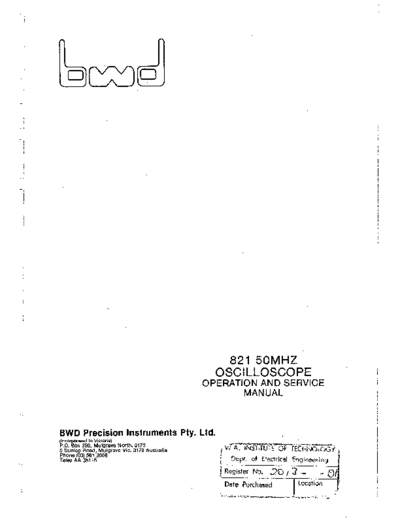 B.W.D bwd 821 001  . Rare and Ancient Equipment B.W.D bwd_821_001.pdf