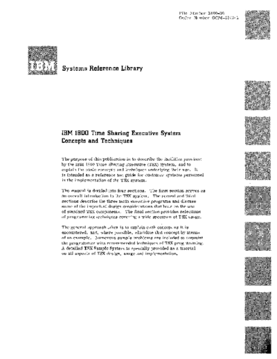 IBM GC26-3703-1 1800 Time-Sharing Executive System Concepts and Techniques Jun70 IBM 1800 tsx GC26-3703-1_1800_Time-Sharing_Executive_System_Concepts_and_Techniques_Jun70.pdf