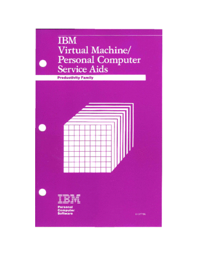 IBM 6137796 VM PC Service Dec84  IBM pc vm_pc 6137796_VM_PC_Service_Dec84.pdf