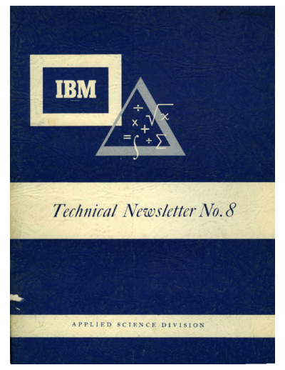 IBM Appl Sci Tech Newsletter 08 Sep54  IBM periodicals Applied_Sci_Tech_Newsletter Appl_Sci_Tech_Newsletter_08_Sep54.pdf